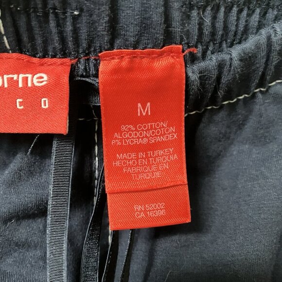 Vintage Liz Claiborne Maxi Skirt Womens M Navy Blue Y2K Coastal Sailor Fisherman - Picture 5 of 10